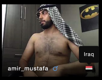 Where to find hot arabian gay men on webcam?