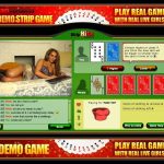 online strip card game