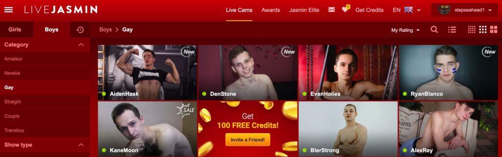 cam boys on livejasmin